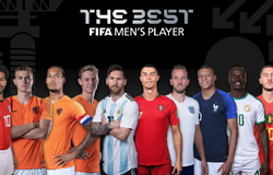 Tin bóng đá 31/7: Messi, Ronaldo và Van Dijk tranh giải FIFA The Best 2019