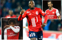 Nicolas Pepe với số liệu thống kê làm lu mờ Iwobi và Mkhitaryan ở Arsenal