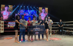 Nguyễn Trần Duy Nhất chiến thắng giải Lethwei Muaythai Myanmar Championship 2019 lần thứ 2