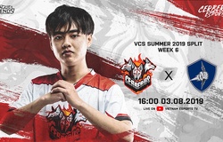 VCS Mùa Hè 2019 ngày 3/8: CES vs FTV