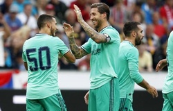 Hazard ghi bàn cho Real Madrid khi Zidane sử dụng chiến thuật mới