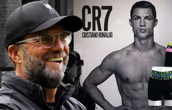 HLV Klopp khích lệ tinh thần cầu thủ Liverppol bằng quần lót của Ronaldo