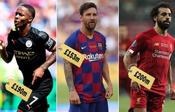 Messi chỉ giá trị hơn Sancho 8 triệu bảng và thấp hơn Sterling