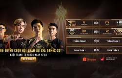 Trực tiếp vòng tuyển chọn đội tuyển tham dự SEA Games 30 bộ môn Liên Quân