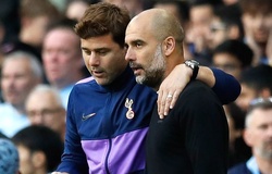 HLV Pochettino nói gì với Pep Guardiola sau khi VAR "cướp" bàn thắng của Man City?