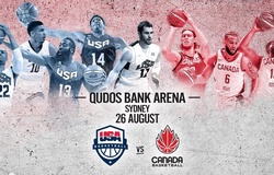 Trực tiếp bóng rổ giao hữu: Mỹ vs Canada