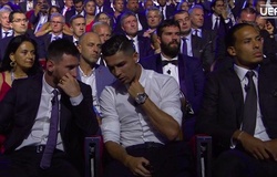 Messi và Ronaldo nói gì với nhau trong lễ trao giải của UEFA?