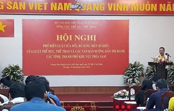 Tổng cục TDTT tổ chức Hội nghị tập huấn, phổ biến các quy định của Luật sửa đổi