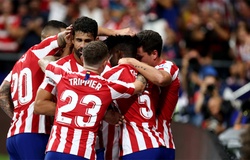 Bảng xếp hạng hạng La Liga vòng 3: Atletico Madrid vững vàng ngôi đầu bảng