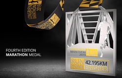 Chạy bộ mỗi ngày: Long Biên Marathon 2019 tung mẫu kỷ niệm chương lạ mắt