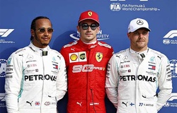 Grand Prix Ý 2019: Charles Leclerc lại chiếm pole, Lewis Hamilton hết động lực!