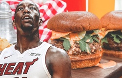 Trung phong Miami Heat thi ăn burger với kỷ lục gia để làm từ thiện