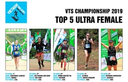5 nữ VĐV ultra dẫn đầu bảng điểm Vietnam Trail Series trước thềm VMM 2019