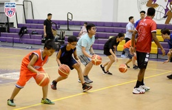 Iron Man đối đầu Spider Man tại ASA Superkids Basketball League