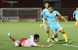 Bảng xếp hạng V.League 2019 vòng 24: Sanna Khánh Hòa thắp sáng hy vọng trụ hạng