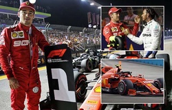 Singapore Grand Prix: Charles Leclerc chiếm pole trước Lewis Hamilton lần thứ 3 liên tiếp