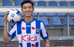 Văn Hậu dự bị trong trận đấu đầu tiên tại Heerenveen