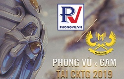 Phong Vũ trở thành nhà tài trợ của GAM Esports tại CKTG 2019.