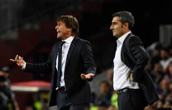 Barca ngược dòng Inter Milan: Conte đau khổ, Valverde mừng vì Messi