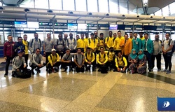 ĐT Malaysia đã đặt chân đến Hà Nội, chuẩn bị nghênh chiến Việt Nam