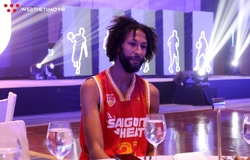 Ấn tượng hình ảnh Christien Charles trong mẫu áo mới của Saigon Heat