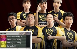 Lịch thi đấu vòng bảng CKTG 2019 ngày 1(12/10): GAM ra quân