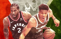 Giannis Antetokounmpo học hỏi sự điềm tĩnh từ Kawhi Leonard