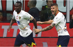 Đánh rơi 3 điểm tại San Siro, AC Milan ngụp lặn ở nửa dưới Serie A