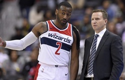 Tranh thủ thời gian dưỡng thương, John Wall trở thành trợ lý HLV Washington Wizards