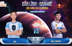 Trực tiếp AOE: Cam Quýt thách đấu Bibi