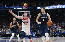 Luka Doncic cùng Kristaps Porzingis gồng gánh Dallas Mavericks vượt qua Washington Wizards