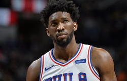 Joel Embiid sẽ không ra sân trận gặp Detroit Pistons vì chấn thương
