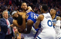 Joel Embiid và Anthony Towns biến sàn đấu NBA thành võ đài