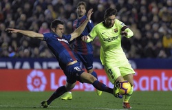 Levante đấu với Barcelona: Khó cản nổi Messi