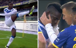 Balotelli phản ứng dữ dội khi bị phân biệt chủng tộc tại Serie A