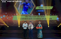 Hà Nội FC nhận "mưa" giải thưởng, nhiều sao vắng mặt ở gala tổng kết mùa giải