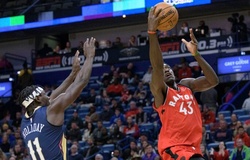 Toronto Raptors vùi dập New Orleans Pelicans nhờ sự thăng hoa của Pascal Siakam