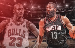 James Harden vượt mặt Michael Jordan trong danh sách ghi điểm