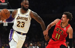 LA Lakers sớm nóng máy, hành hạ Atlanta Hawks tại Staples Center