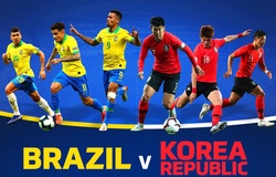 Nhận định Brazil vs Hàn Quốc 20h30 ngày 19/11 (Giao hữu Quốc tế ĐTQG)