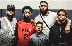 Con trai của LeBron James và Dwyane Wade được chú ý hơn nhiều đội NBA