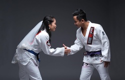 Ngắm bộ ảnh cưới "Nhu Thuật" độc nhất của cặp đôi Tiến Anh - Như Ngọc