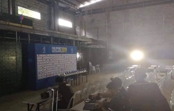 Sốc với quang cảnh nghèo nàn từ một phòng họp báo của SEA Games 30