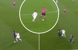 Hazard sáng tạo... "xâu kim" trọng tài giúp Real Madrid ghi bàn trước PSG