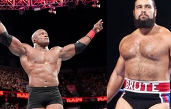 Bobby Lashley da đen, lực lưỡng bị nhầm lẫn với Rusev da trắng.... mũm mĩm?