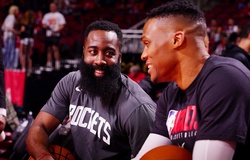James Harden và Russell Westbrook ghi 61 điểm, Rockets thắng dễ Heat