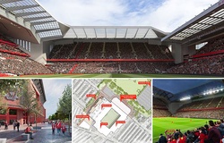 Tin bóng đá 29/11: Liverpool hé lộ hình ảnh về tái thiết sân Anfield