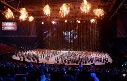 Chùm ảnh ấn tượng Lễ Khai mạc SEA Games 30