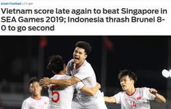 Báo châu Á nói gì về U22 Việt Nam sau trận đấu với Singapore