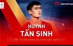 Huỳnh Tấn Sinh: Thủ lĩnh hàng phòng ngự của U22 Việt Nam
